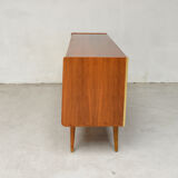 Scandinavian sideboard compass feet 1960s