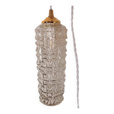Chiseled glass walking lamp