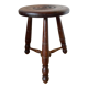 Tabouret tripode vintage