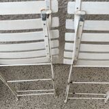Pair of vintage folding chairs