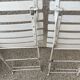 Paire de chaises pliantes vintage