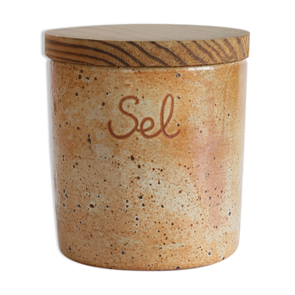 Marsh sandstone salt pot