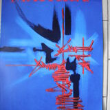 Old painter poster by Mathieu