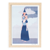 Limited edition illustration, A4, risography