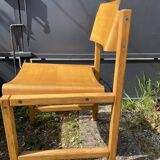 Series of six Scandinavian chairs
