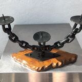 Brutalist candle holder 50s