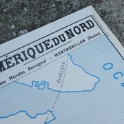 Rossignol School Map Poster: North America United States / South America.