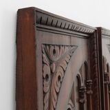 Large Carved Portuguese Oak Wall Panels, 1850s, Set of 2