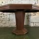 Octagonal table in oak