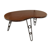 Free-form tripod coffee table from the 50s and 60s