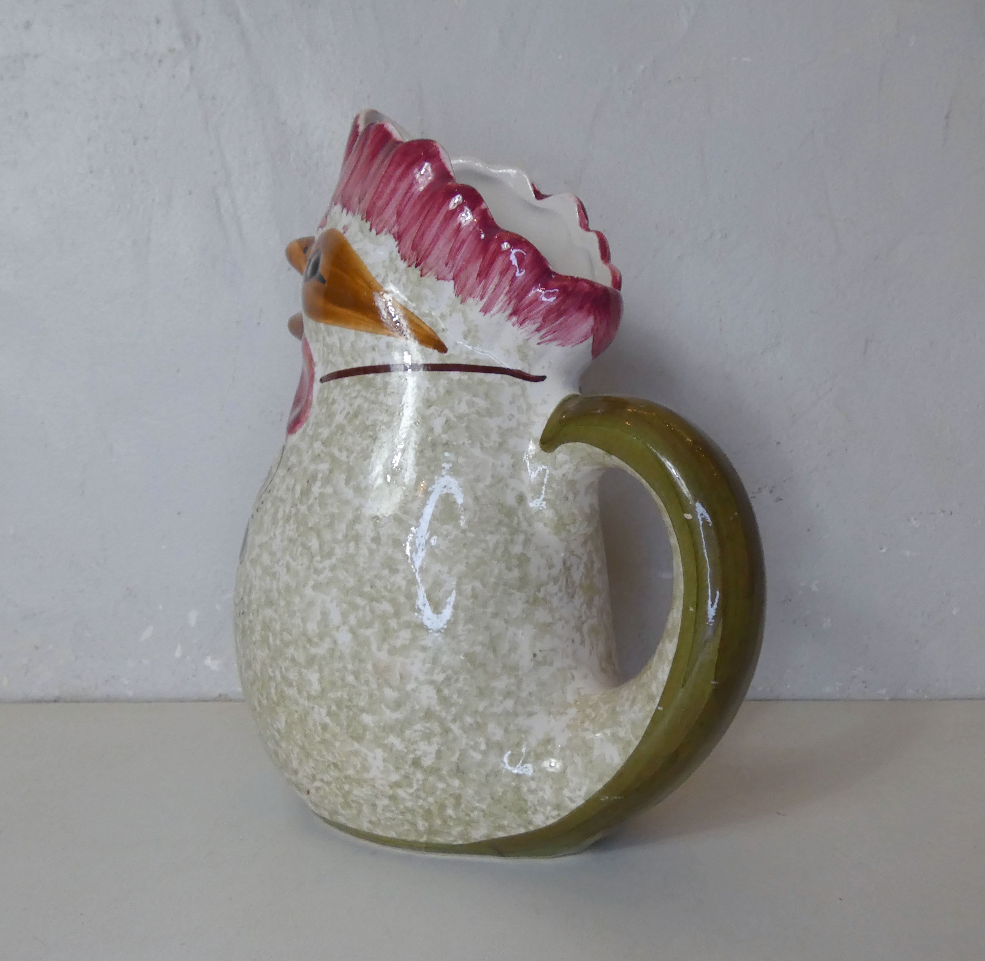 Vintage Sicilian ceramic pitcher
