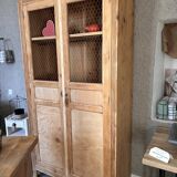 Renovated wooden wardrobe