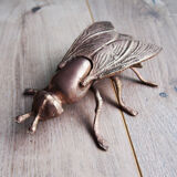 Fly ashtray brass