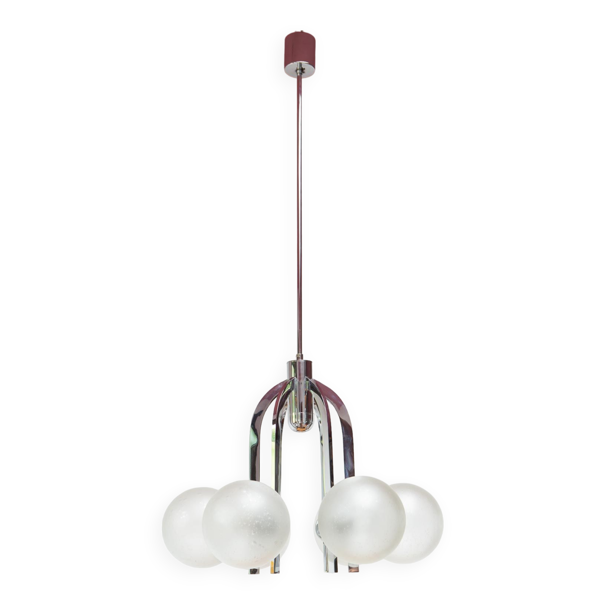 Vintage suspension Sputnik 6 balls 60s 60s