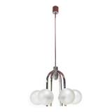Vintage suspension Sputnik 6 boules années 60
