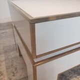 Set of 2 bedside tables by Alain Delon for Maison Jansen, 1975