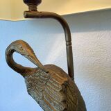 Heron lamp from the 70s by Maison Baguès