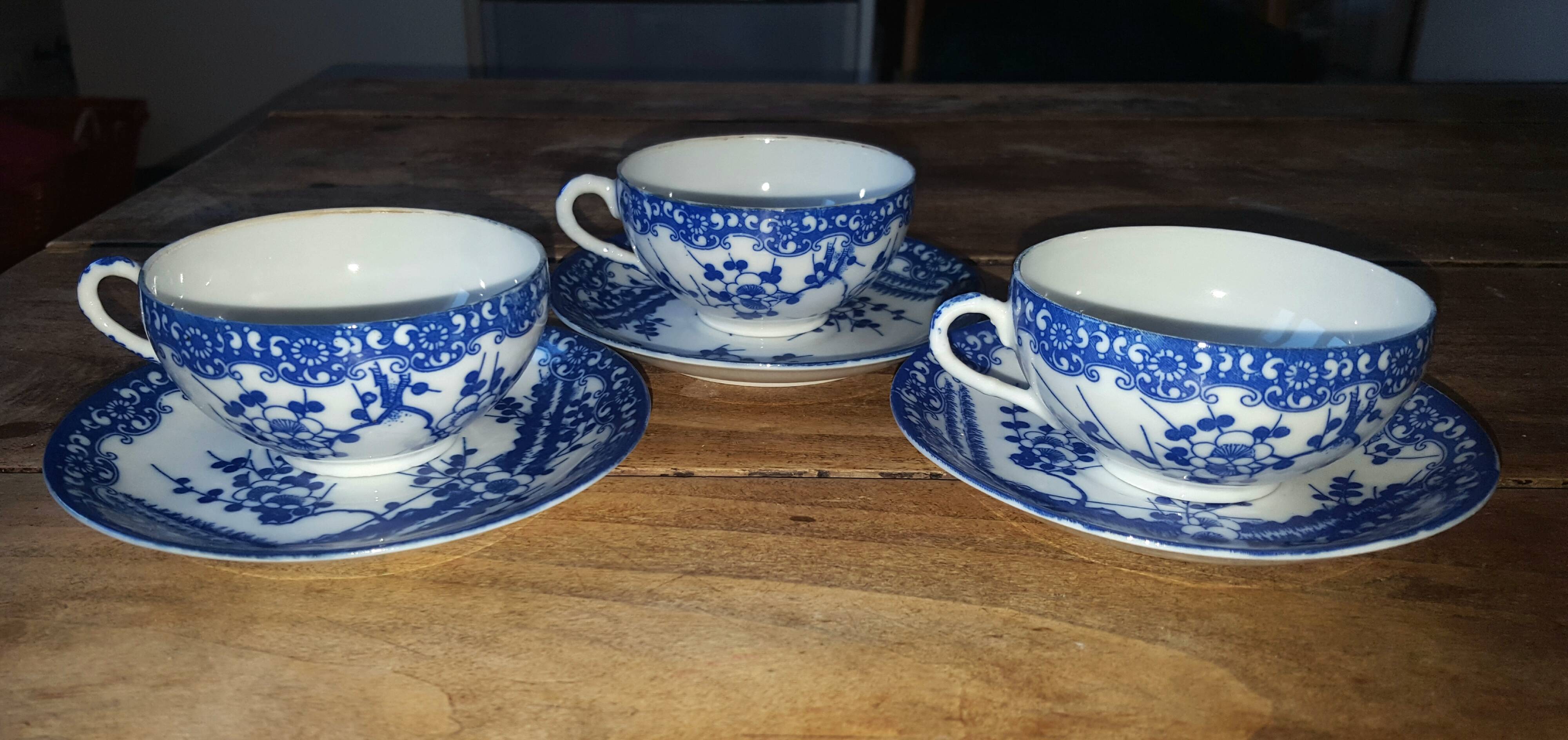 Tea cups ancient japan