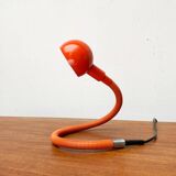 Vintage Italian Space Age Hebi table lamp by Isao Hosoe for Valenti Luce, 1970s.