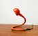Vintage Italian Space Age Hebi table lamp by Isao Hosoe for Valenti Luce, 1970s.
