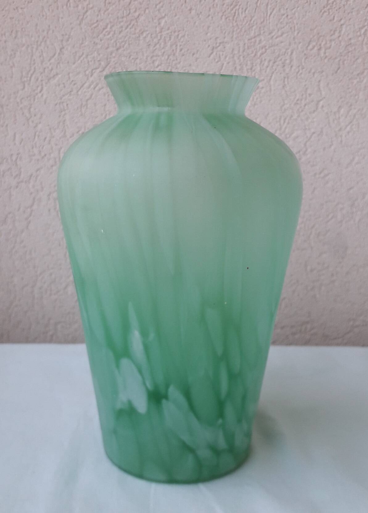 Clichy style glass vase