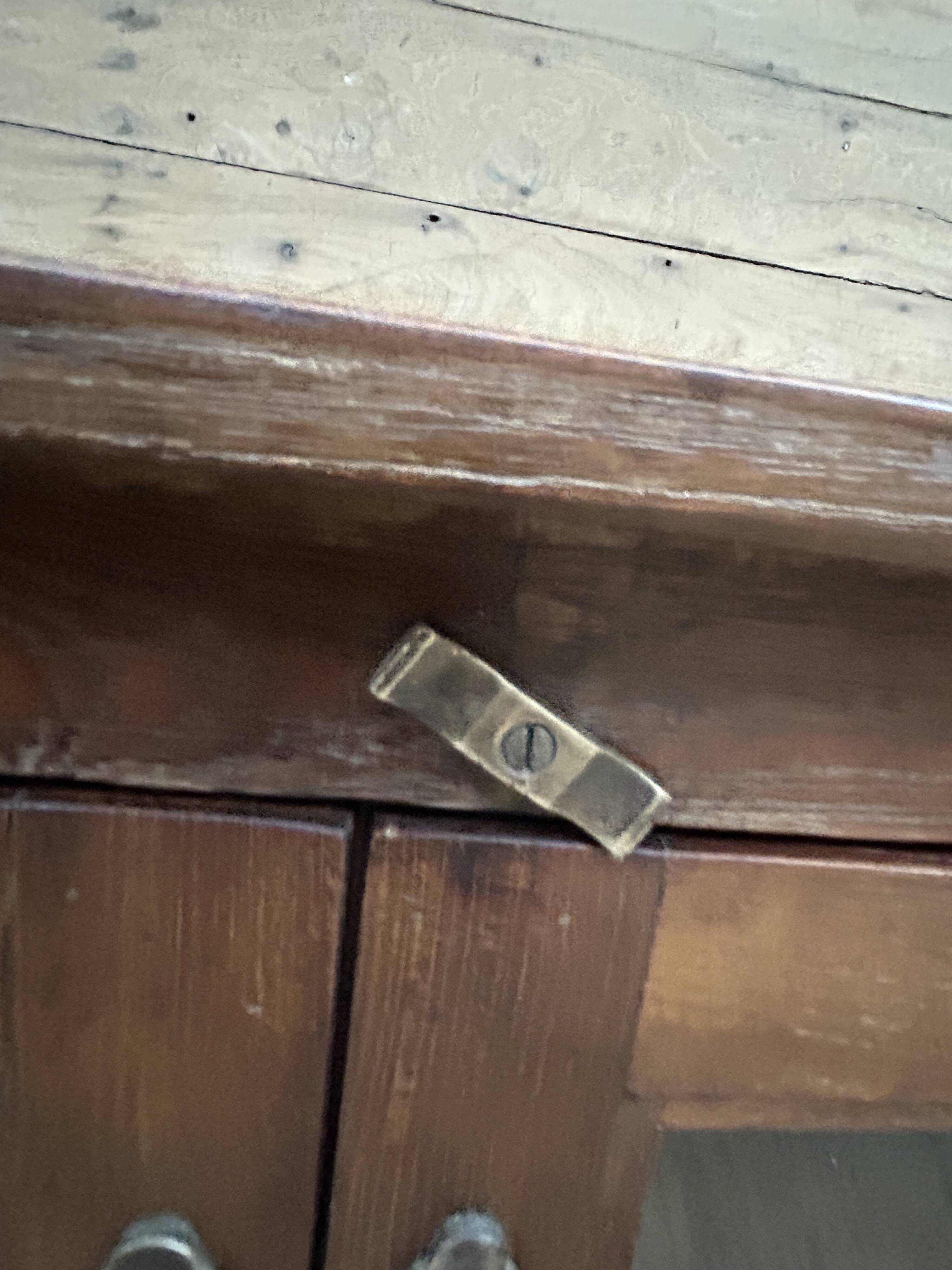 Buffet TV low unit in Burmese teak