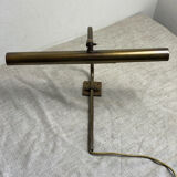 Wall light, picture light, in brass.