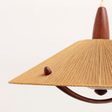 Vintage Temde Hanging Lamp with Plexi Glass, 1960