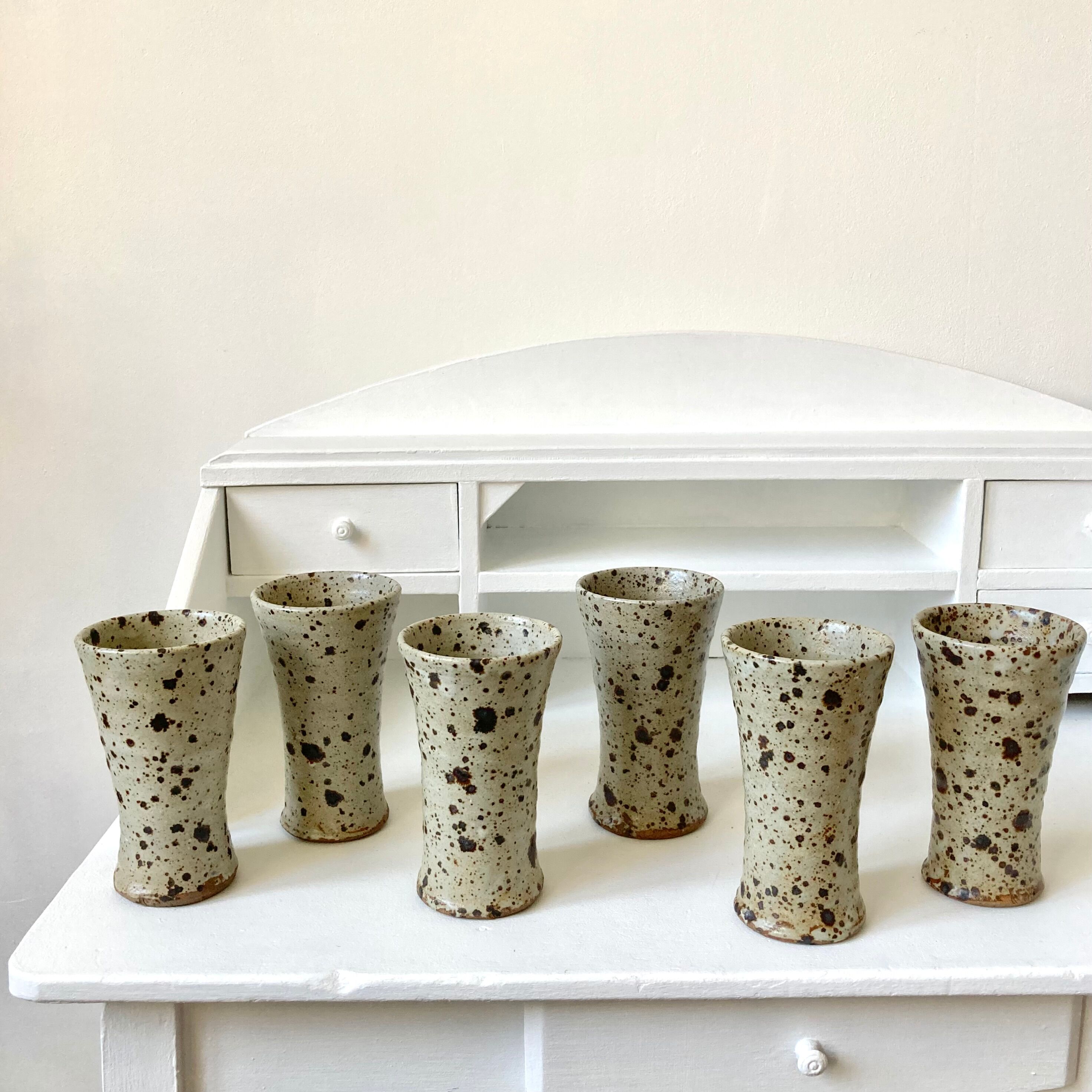 Cups sandstone cups pyrité Gustave Tiffoche, La borne 1960/70