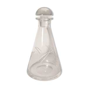 carafe en cristal Art-Déco