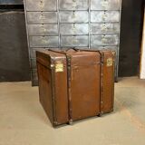 Old travel trunk