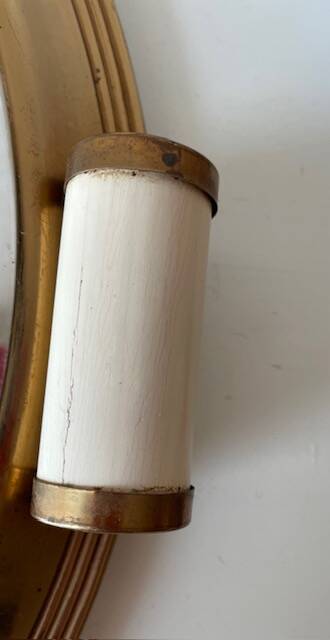 Art Deco mirror tray 40 cm