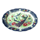 XL asian ceramic serving platter - made in Japan - Vintage