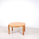 Large pinewood extendable dining table by Rainer Daumiller for Hirtshals Sa