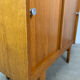 1950s vintage oak bookshelf.