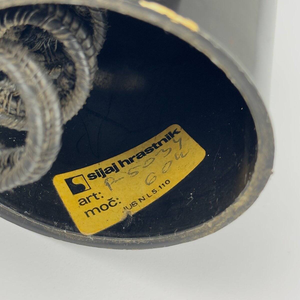 Vintage Suspension Lamp KD14 by Sijaj Hrastnik, Former Yugoslavia, 1960s