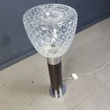 Vintage italian murano glass space age floor lamp, 1970s