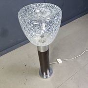 Vintage italian murano glass space age floor lamp, 1970s