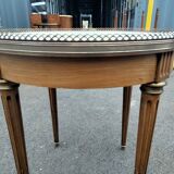 Table basse d'appoint ancienne genre bouillotte vintage xxeme