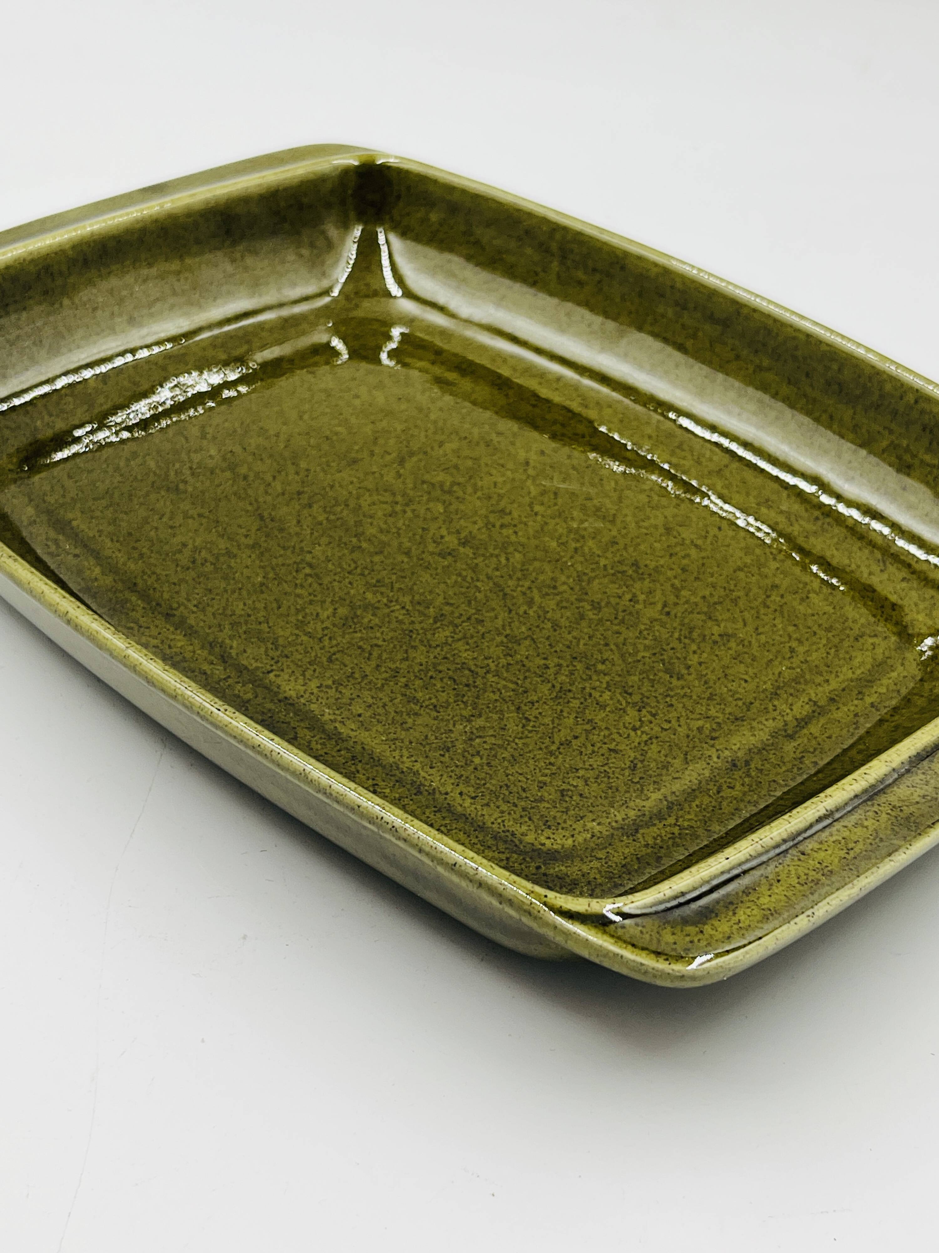 Plat rectangulaire en grès Hälsingborg Bengt Johansson