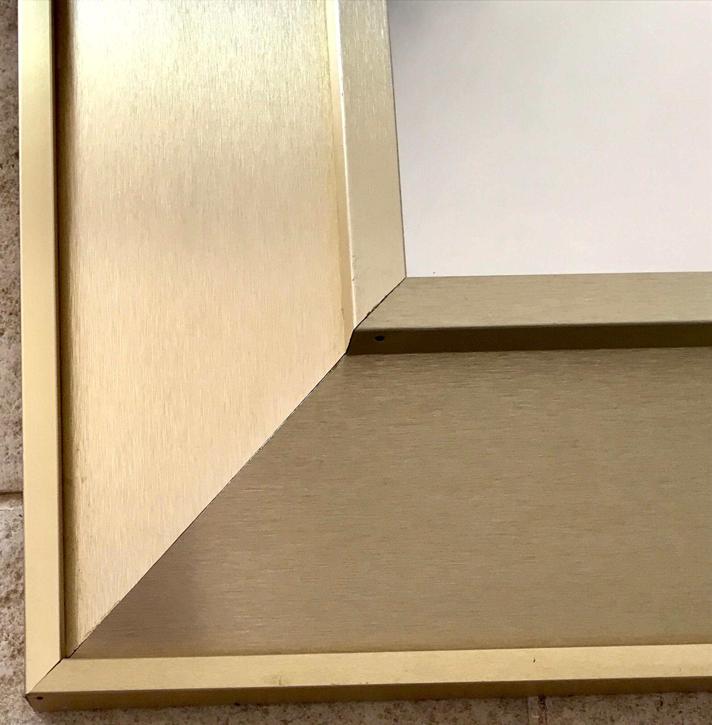 Mirror brass vintage 110 X 80