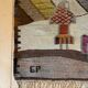 Tapestry "Buffalo" designed by Piotr Grabowski Cepelia 1978