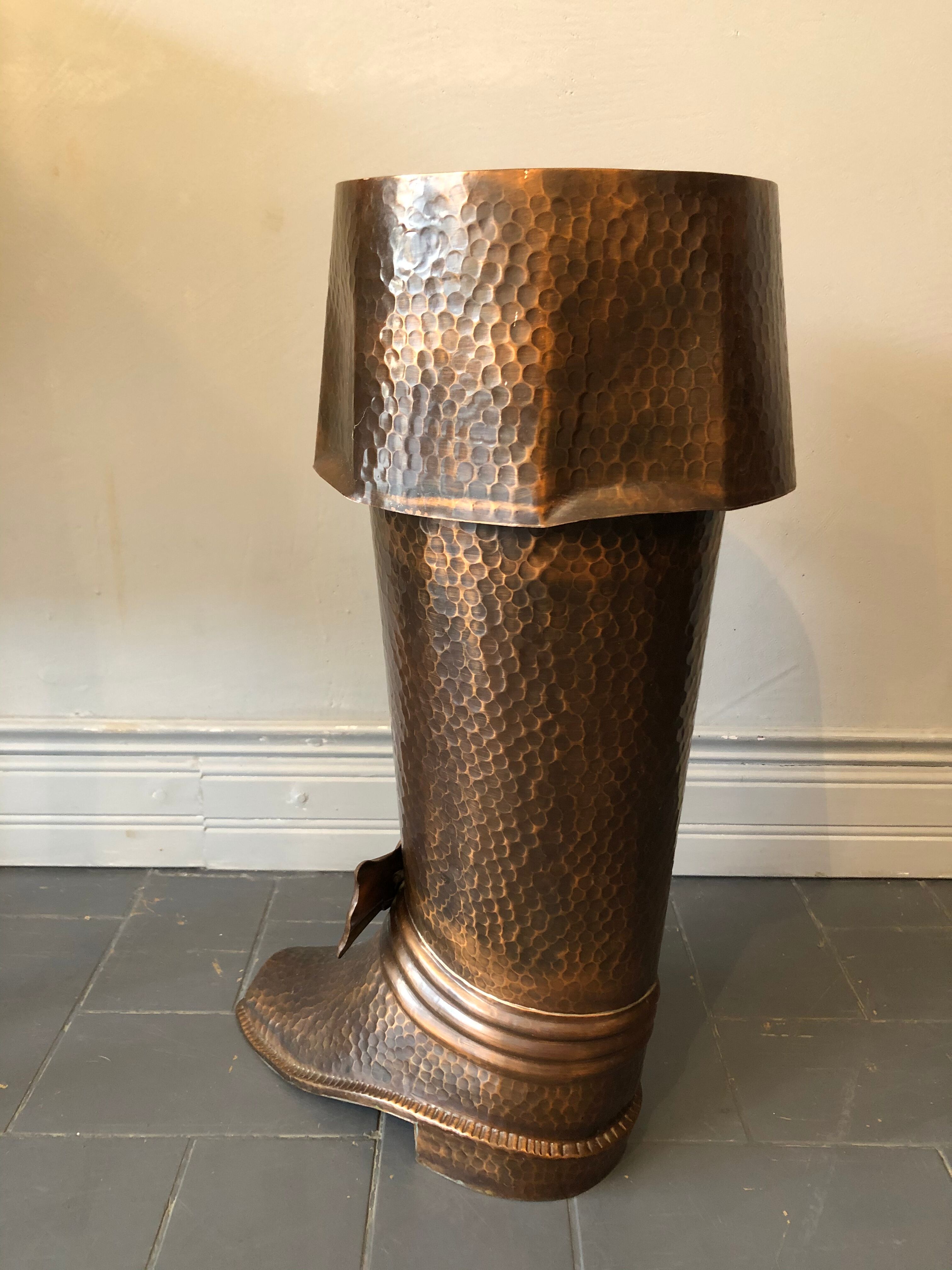 Old umbrella holder