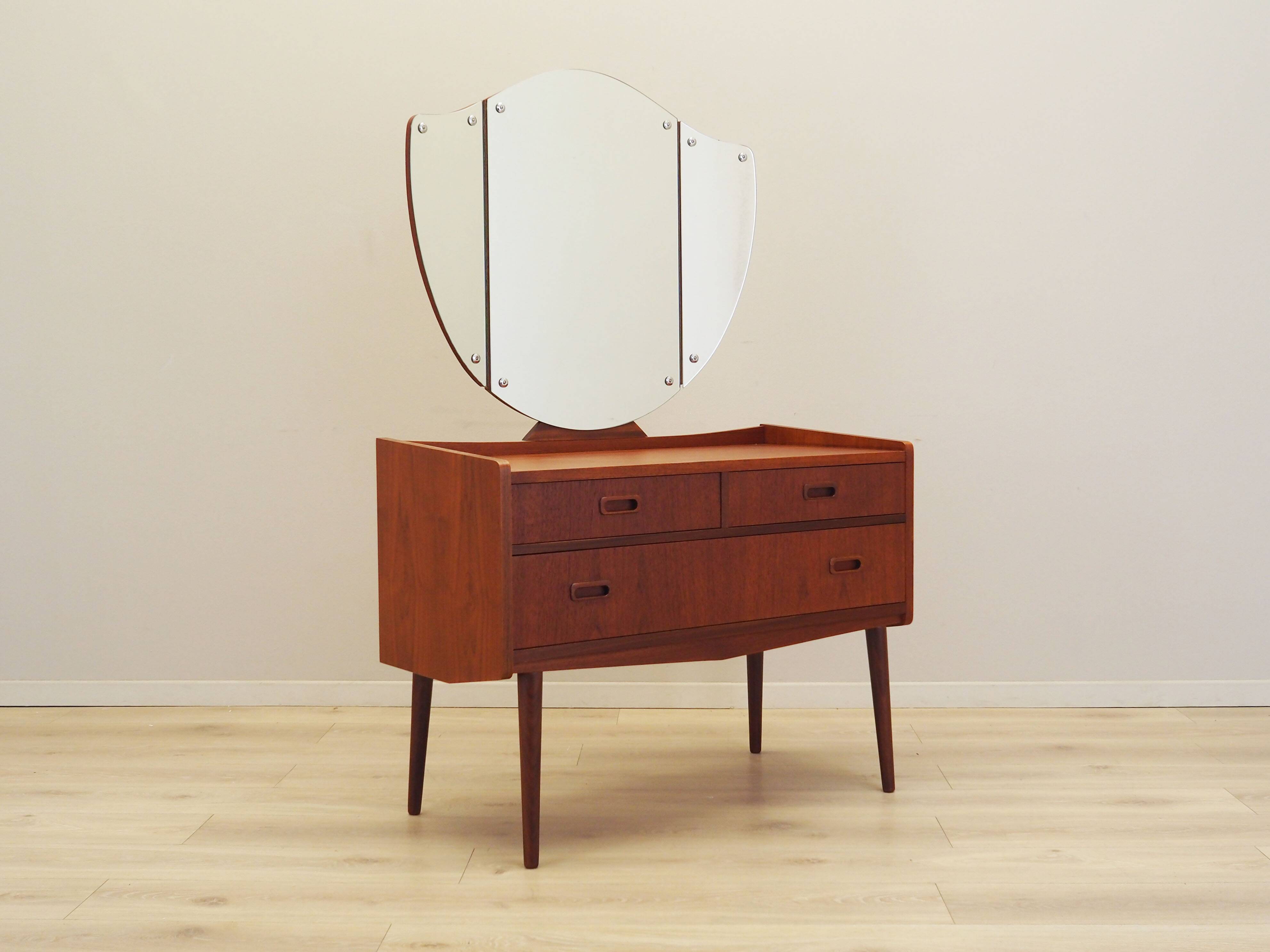 Teak dressing table, Danish design, 1970s, production: Denmark