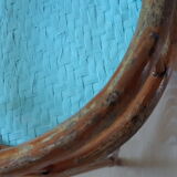 Plant door, rattan planter, bamboo