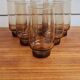 Set of 6 glasses with smoked water
