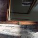 Bevelled bamboo mirror