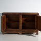 Pine buffet with two doors and scalloped panels – China, circa 1950