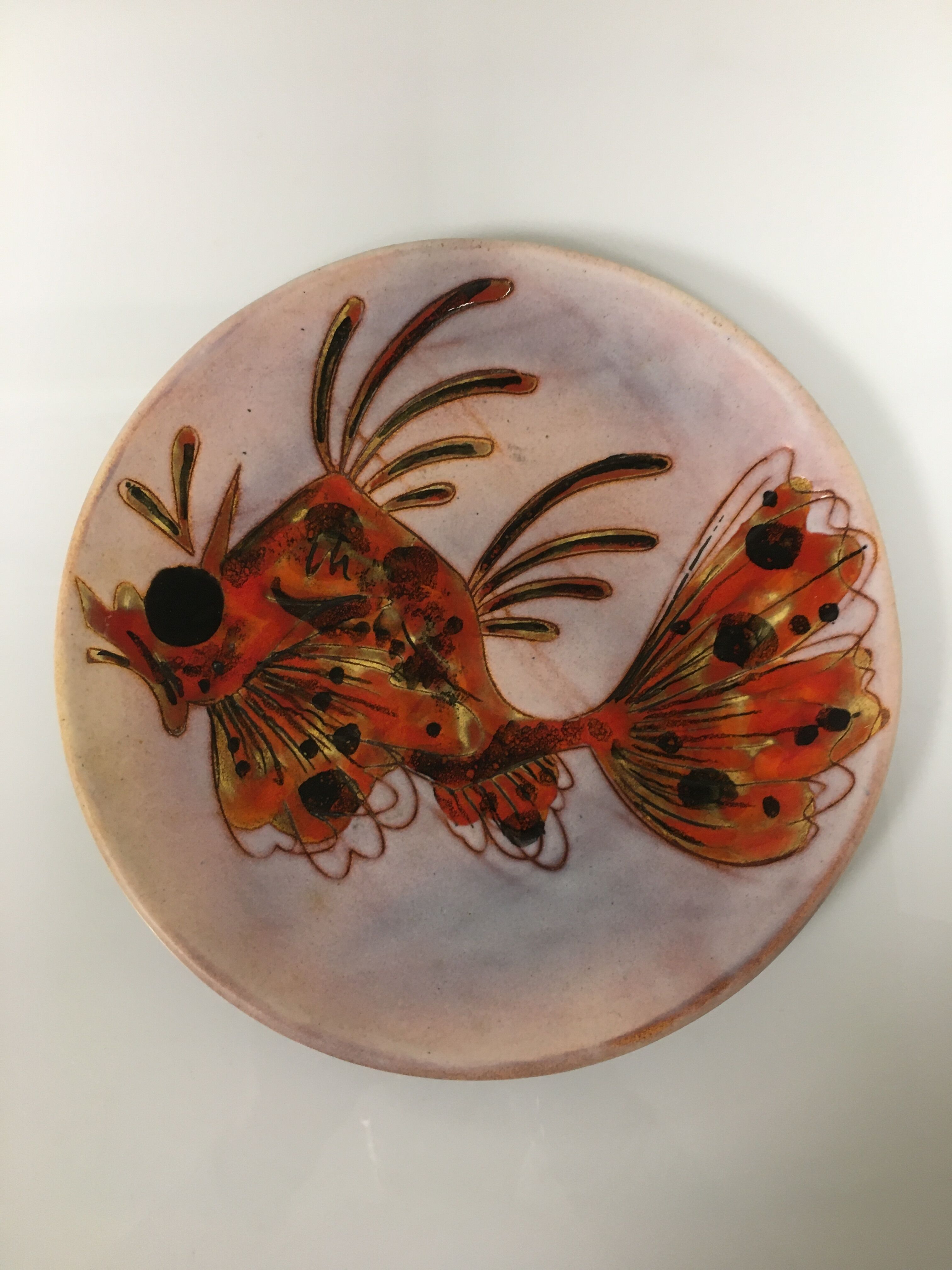 6 plates of fish Monique Brunner, Vence, Vallauris