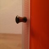 Orange lamp space age 70s cylindrical